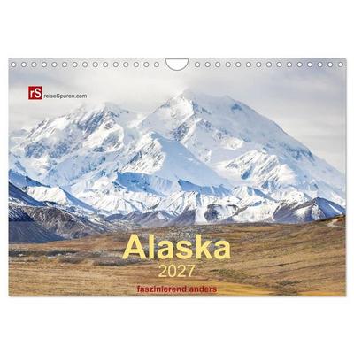 Alaska 2027 - faszinierend anders (Wandkalender 2027 DIN A4 quer), CALVENDO Monatskalender