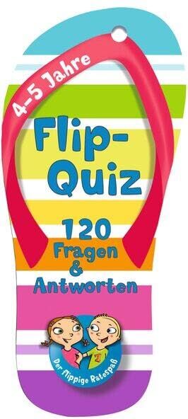 Flip-Quiz: 120 Fragen und Antworten auf 52 Karten: Der flippige Ratespaß für Kinder ab 4 - 5 Jahren - Preis vom 12.10.2026 11:37:12 h