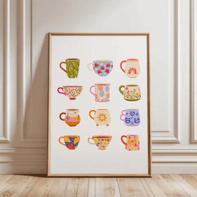 Inspire Picks But First Cafecito Minimalist Spanish Quote Canvas Modern Coffee Bar Wall Decor 29 50x70cm Unframed