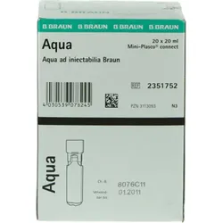 AQUA AD injectabilia Miniplasco connect Inj.-Lsg. 20X20 ml