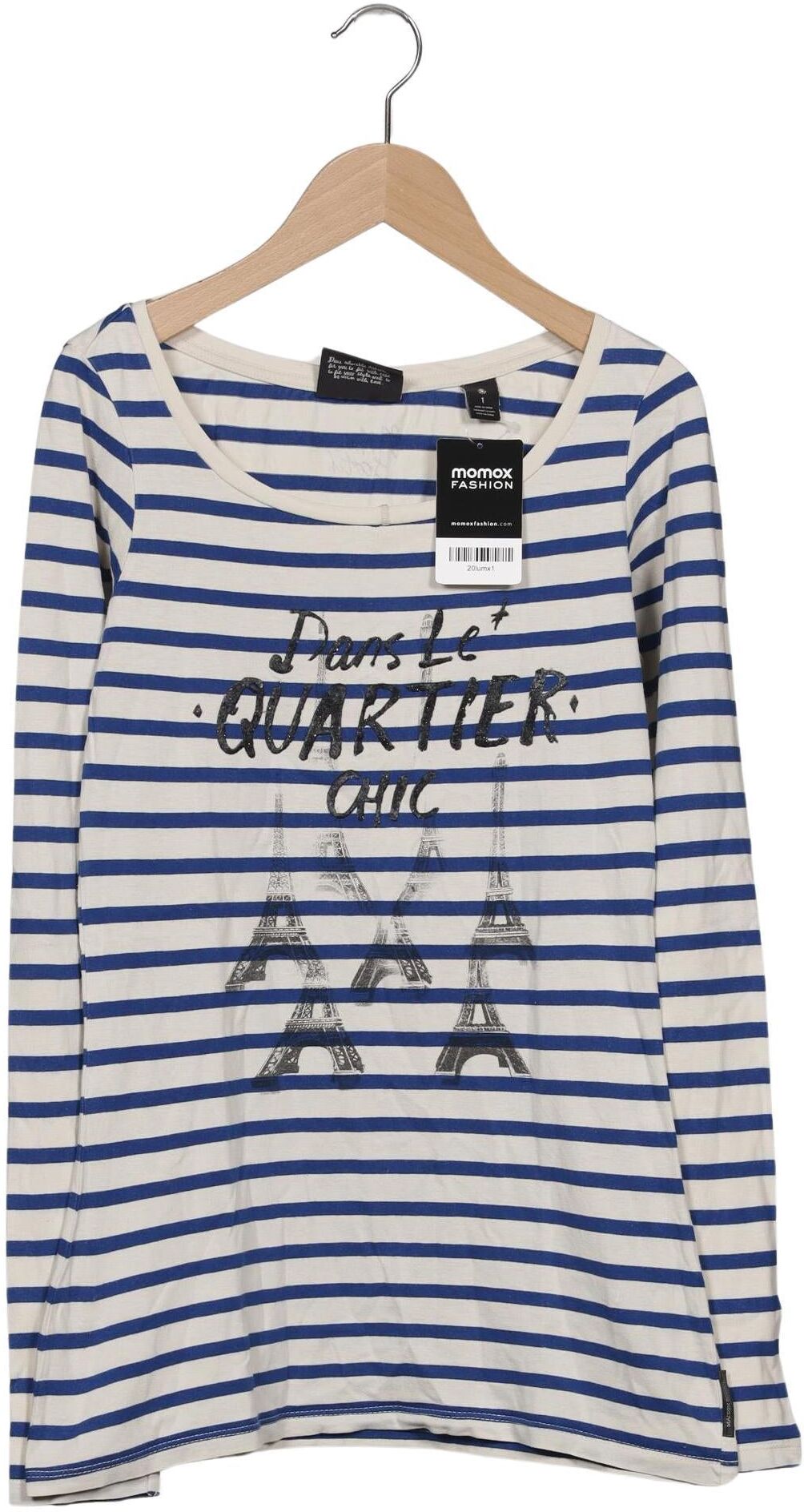 Maison Scotch Damen Langarmshirt, Mehrfarbig, Gr. EU 36 (Maison Scotch 1), Baumwolle - Second Hand