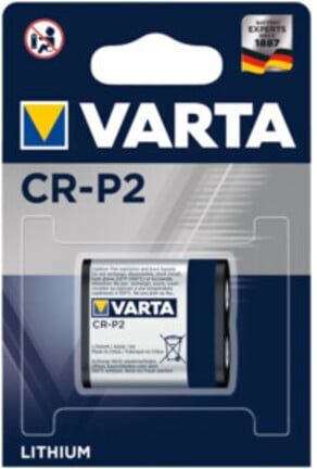 Pile Pile Professional Lithium 6 V CRP2 1450 mAh CR-P2 6204 1 un. / Blister VART ; Varta (06204 301 401)