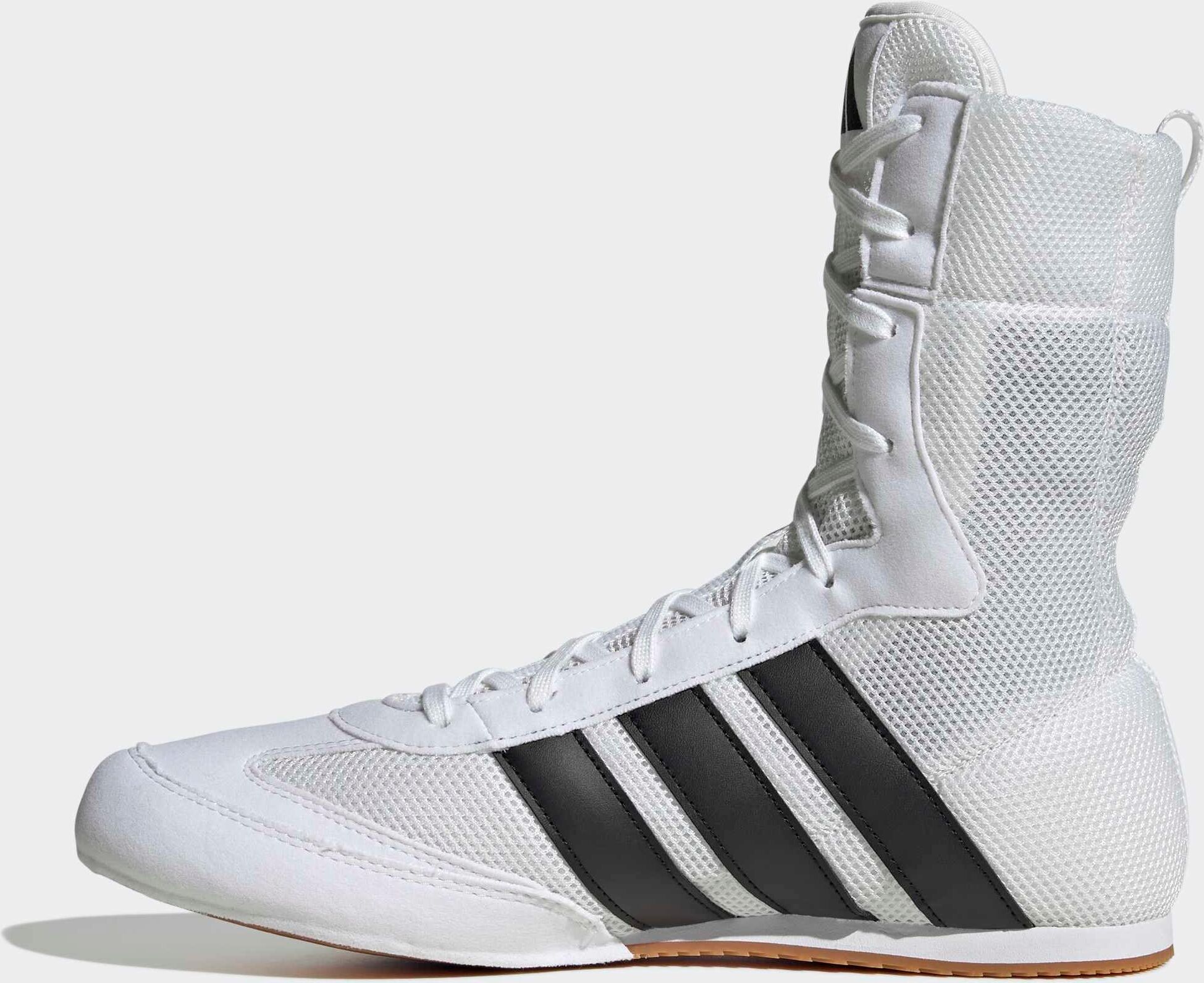 Trainingsschuh ADIDAS PERFORMANCE "BOX HOG CLASSIC", Gr. 41, cloud weiß, core schwarz, ftwr weiß, Synthetik, Textil, Schuhe Trainingsschuh, Boxschuh cloud weiß, core schwarz, ftwr weiß 41