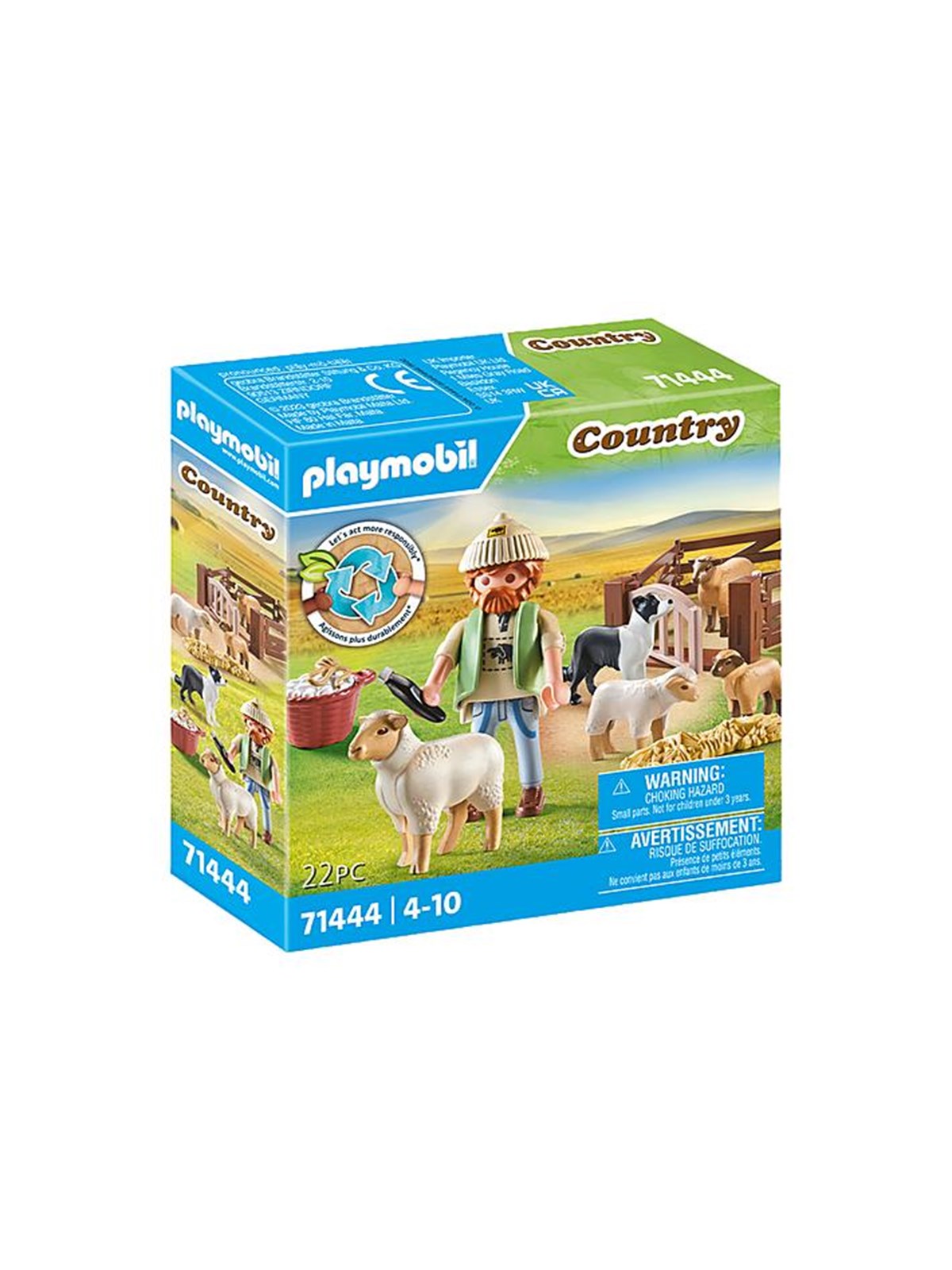 Playmobil Junger Schäfer mit Schafen