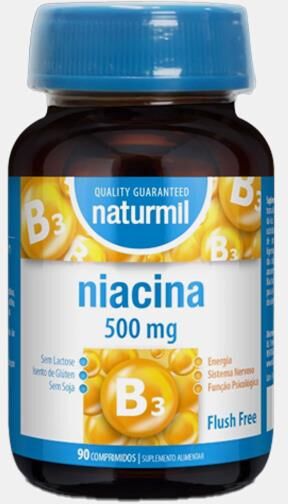 NATURMIL NIACINA 500mg 90 COMPRIMIDOS