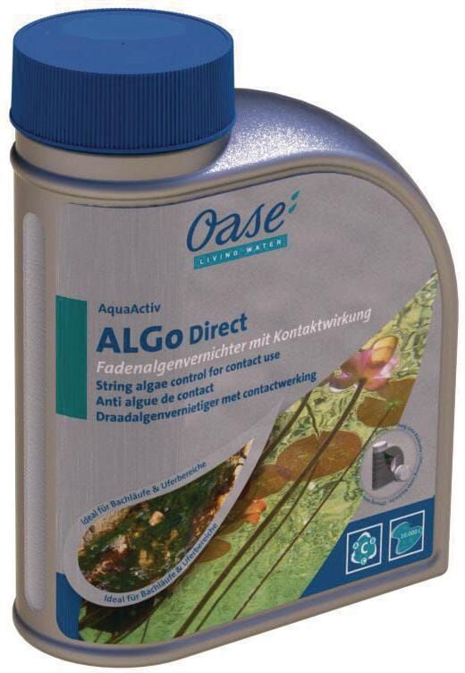 Aquariumfilter OASE "AquaActiv AlGo", blau (grau), Filteranlagen, Aquariumfilter grau Einheitsgröße