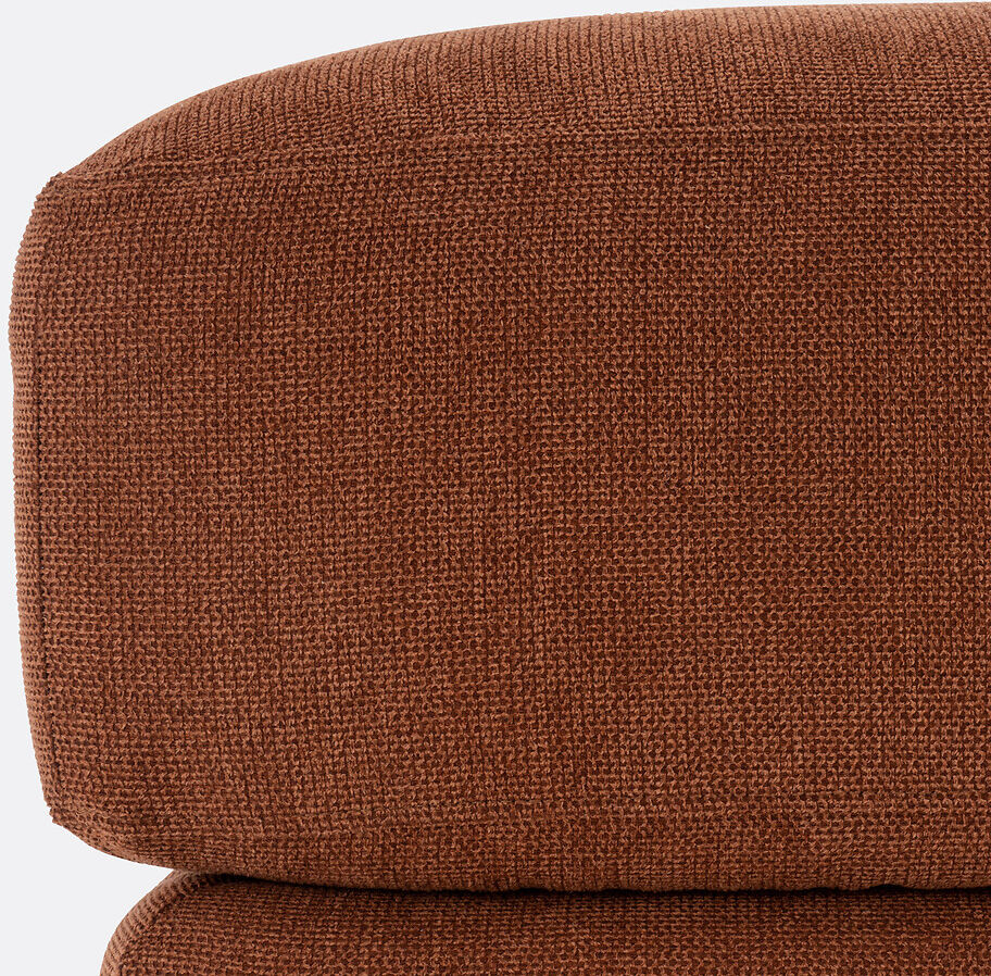 LA REDOUTE INTERIEURS Pouf tissu texturé, Victor