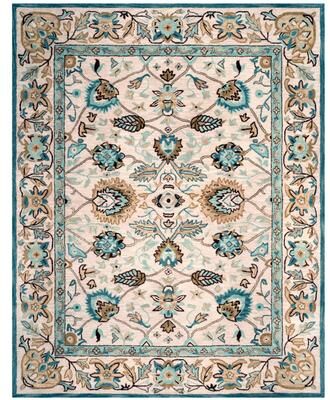 SAFAVIEH Handmade Antiquity Amber Traditional Oriental Wool Rug