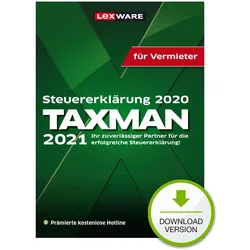 Lexware TAXMAN 2021 für Vermieter Download für
