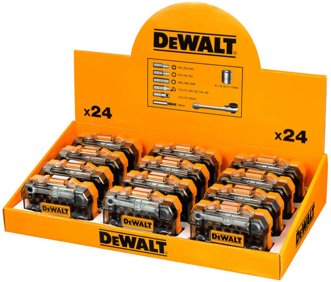 DEWALT Présentoir de comptoir Set de visseuses 12xDT71516M (DT71516M-QZ)