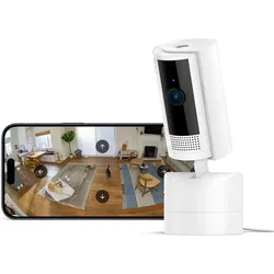 Ring Pan-Tilt Indoor Camera (1920 x 1080 Pixels), Netzwerkkamera, Weiss