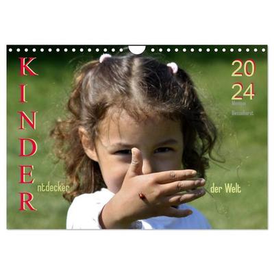 Kinder. Entdecker der Welt (Wandkalender 2027 DIN A4 quer), CALVENDO Monatskalender