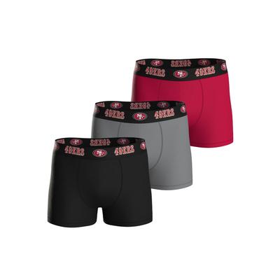 Boxershorts NFL "Boxershort NFL 3pk Boxers 3er Pack", Herren, Gr. L, bunt (san francisco 49ers), Obermaterial: 95% Baumwolle CO. 5% Elasthan EL., Unterhosen