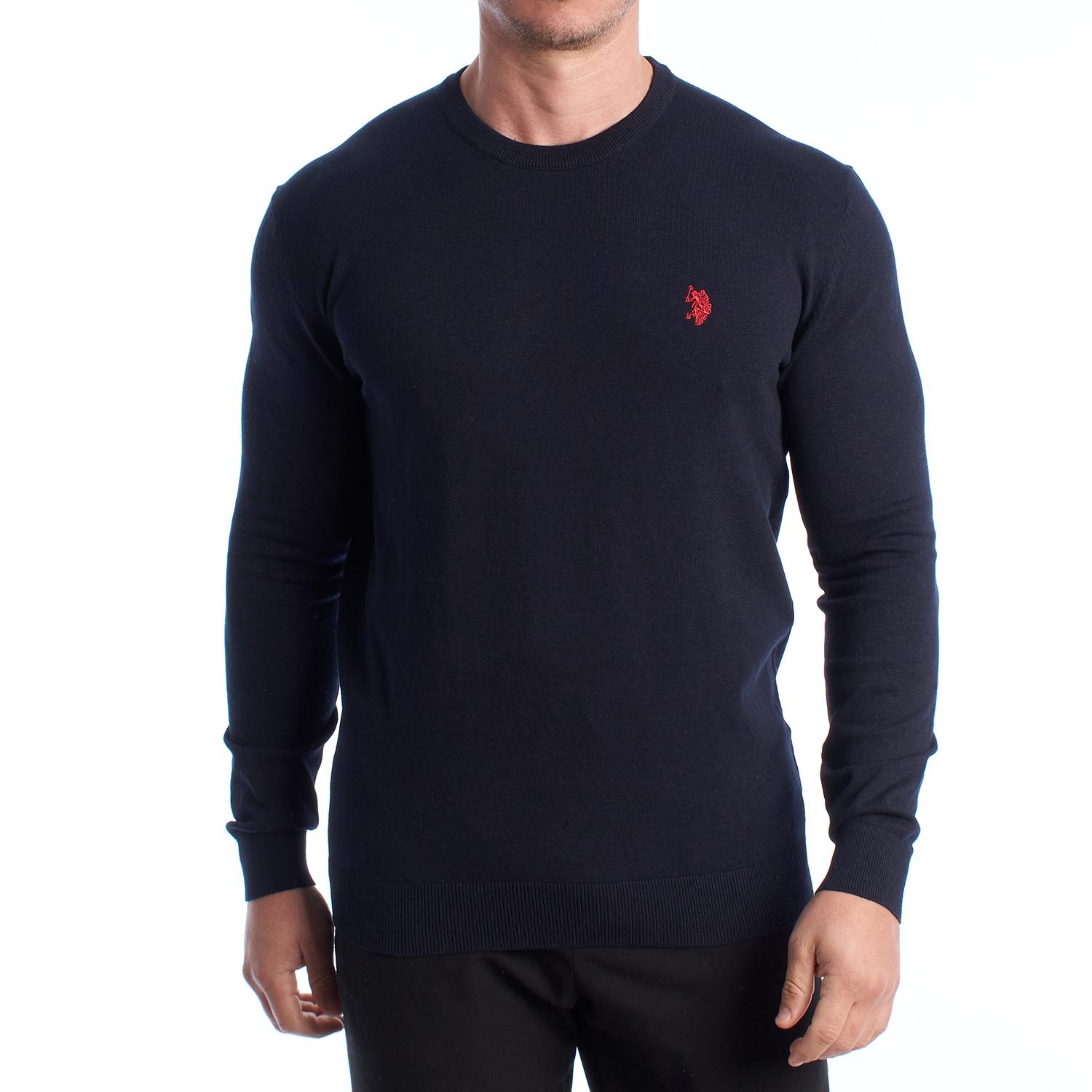 Herren-Strickpullover mit Rundhalsausschnitt US42173048