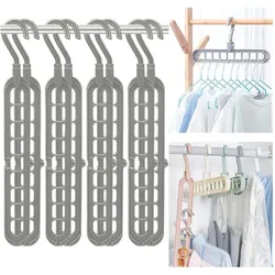 König Design, Kleiderbügel, Magischer Platzsparend Hosenbügel Kleiderbügel Hosenbügel Mehrfach Hosenbügel
