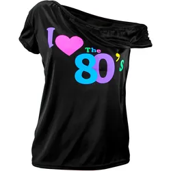 Widmann 80er Jahre Mode Shirt (L, M, S, XL, XXL)
