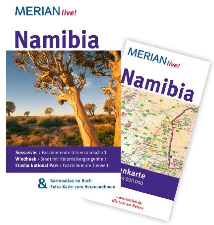Jan-Hendrik Wuttke - Namibia: Mit Kartenatlas im Buch und Extra-Karte zum Herausnehmen (MERIAN live) - Preis vom 01.10.2026 17:08:56 h