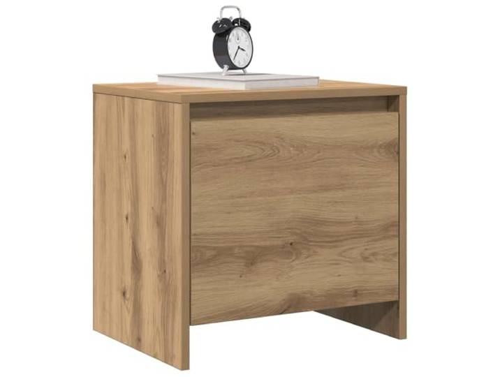 KTHLBRH Nachttisch Eiche Handwerk 45 x 34 x 44,5 cm Technisches Holz, minimalistisches Design, leicht zu reinigen, für Schlafzimmer