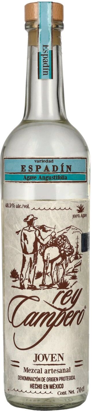 Rey Campero Mezcal ESPADÍN 48,3% Vol. 0,7l