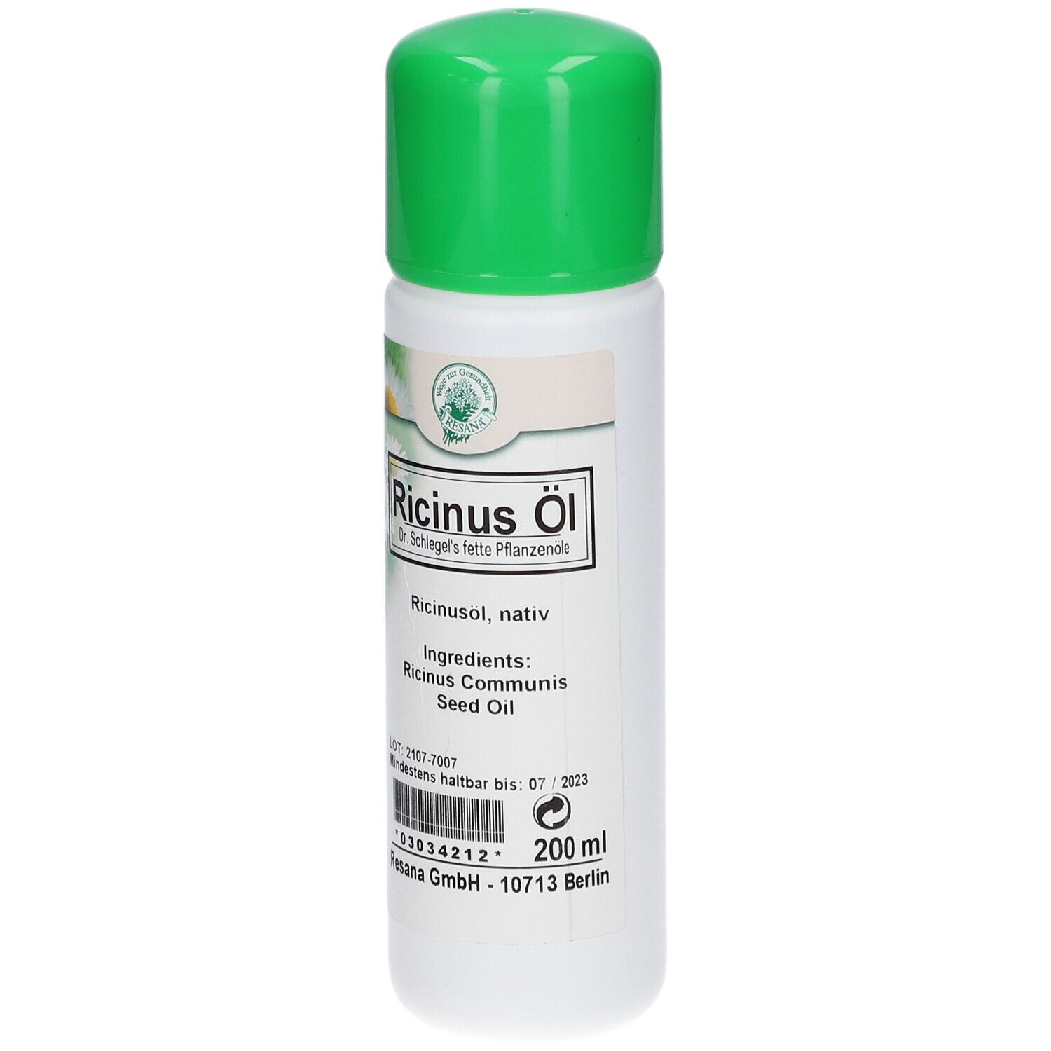 Ricinus ÖL 200 ml Öl