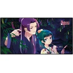 Sakami, Servietten, Les Carnets de l'apothicaire Serviette Maomao & Jinshi 150 x 75 cm (1 Stk., 39.10 x 26.70 cm)