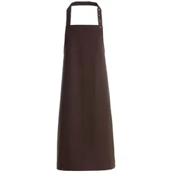 Latzschürze 69 x 100 cm "30330" - braun