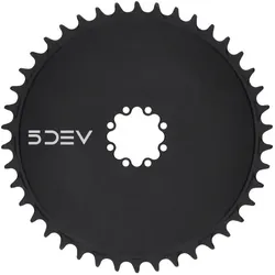 5DEV Kettenblatt rund Aero Road / Gravel Direct Mount Chainring | 1-fa