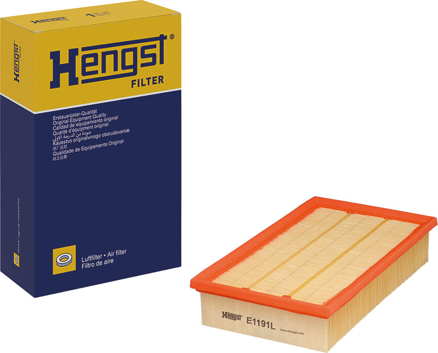 Hengst Filter Luftfilter E1191l Filtereinsatz 50mm Für Jaguar