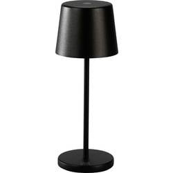 Konstsmide 7887-750 Vence Mini LED-Akku-Tischlampe Schwarz