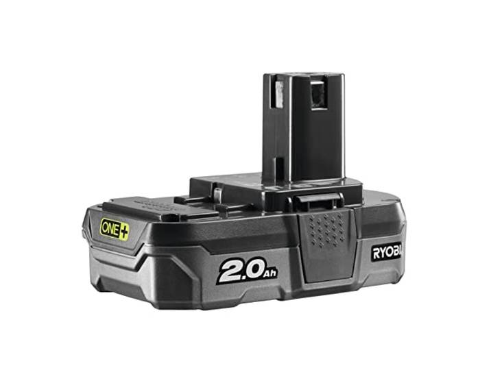 Ryobi - Batterie 18 V ONE+ 2\,0 Ah lithium-Ion avec Indicateur de Niveau de Charge - Adaptée avec les Outils ONE+ Rétro-Compatible - Garantie 3 Ans - Grande Autonomie et Performance - RB18L20