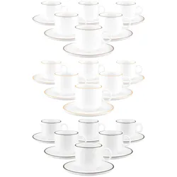 Seltmann Weiden Sento Home Pure Lines Cappuccinotasse mit Untertasse 300 ml 6er Set - Variante