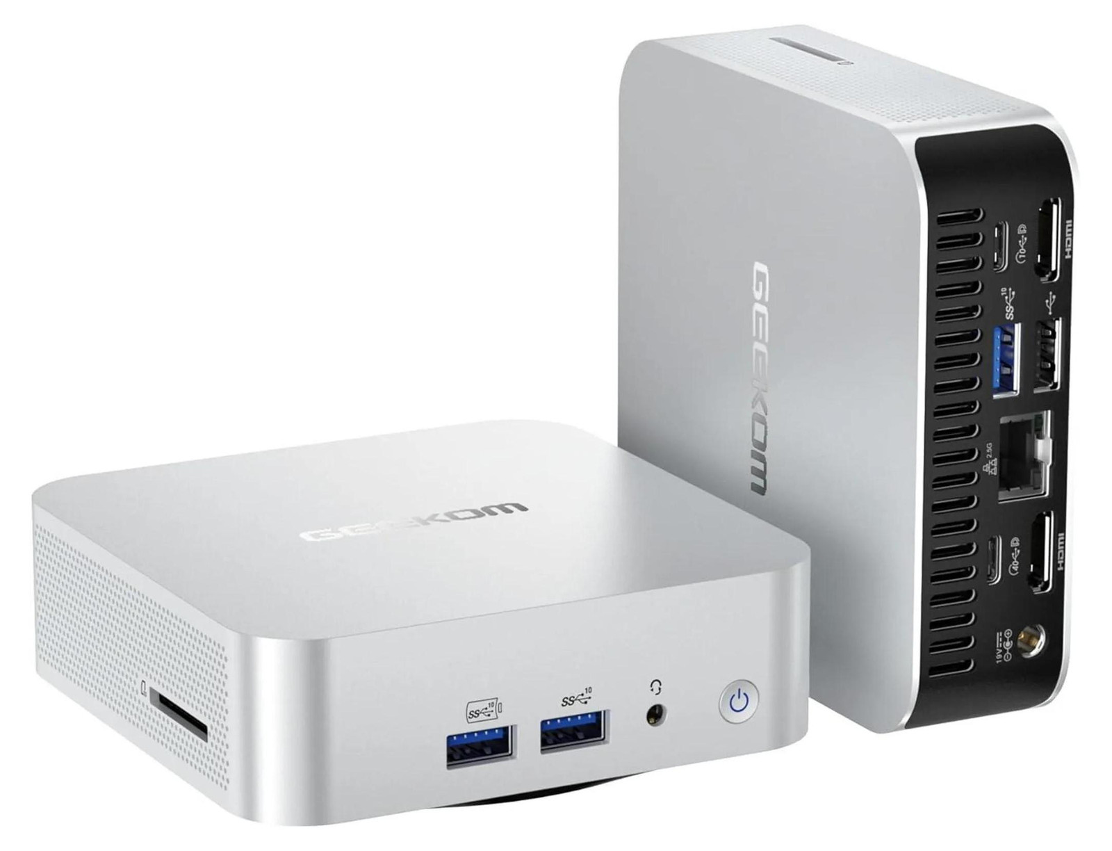 GEEKOM Business Mini PC A7 met Ryzen 5 7535HS, 16GB DDR5 en 1TB SSD desktopcomputer