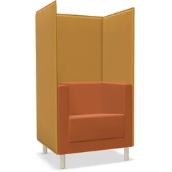 Profim Vancouver Lite W1 Sessel mit Trennwänden frei konfigurierbar