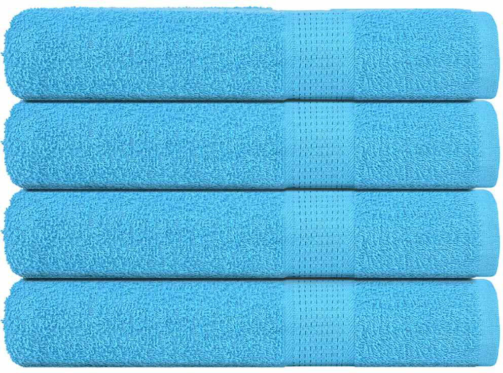 17 Stories Sawiki 100% Cotton Bath Towels Turquoise Beach Towel