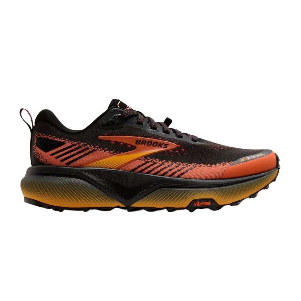 Tênis Brooks Cascadia 20 Laranja Preto AW26, Tamanho 47,5-EUR Homem