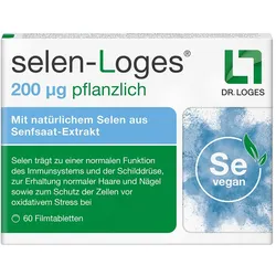 SELEN-LOGES 200 μg pflanzlich Filmtabletten 60 St