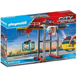 PLAYMOBIL® 70770 City Action Portalkran mit Containern