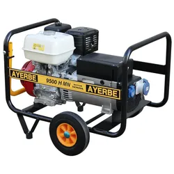 MAESTRO FERRETERO Benzin Stromerzeuger 9500 W MN mit Elektrostart und Honda GX-390 Motor