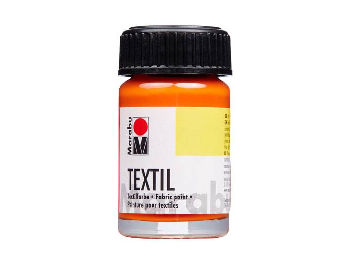 Marabu Textilfarbe Orange 15 ml