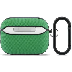 Lacoste Case Petit Pique Croc Logo for AirPods Pro 3 green (Kopfhörer Hülle), Kopfhörertasche + Schutzhülle, Grün