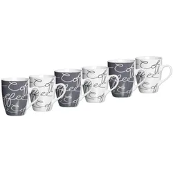 Ritzenhoff & Breker, Tasse, Kaffeebecher Cornello (250 ml, 6x)