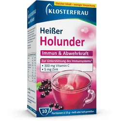 Klosterfrau Broncholind Heißer Holunder 10X15 g