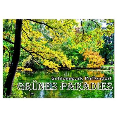Grünes Paradies - Schlosspark Paffendorf (Wandkalender 2026 DIN A2 quer), CALVENDO Monatskalender