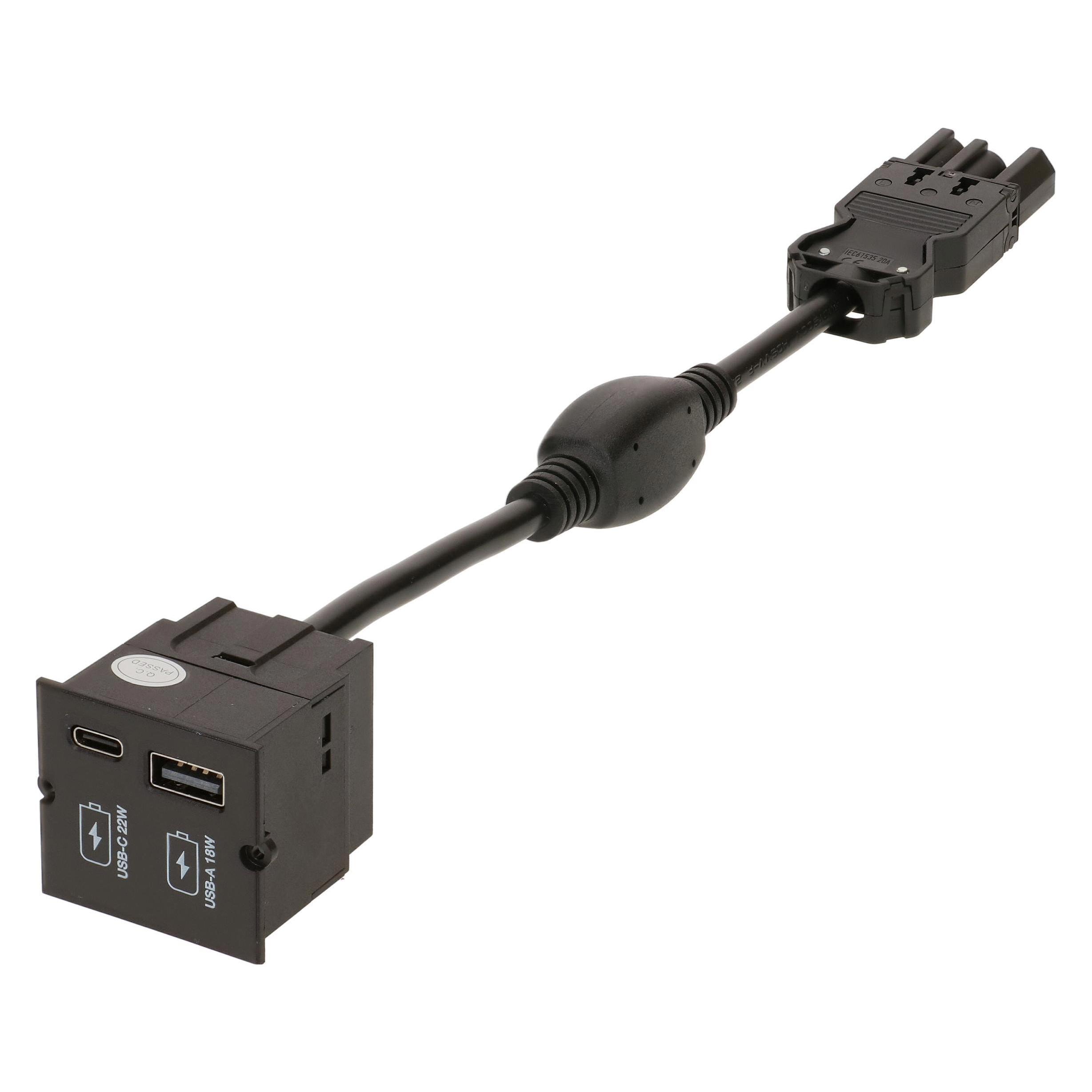 Bachmann Custom Modul Charger (22 W, 2 Ports) (917.227)
