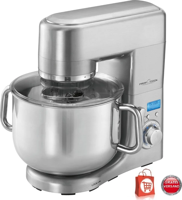 Proficook Knetmaschine PC-KM 1096 (edelstahl, 1.500 Watt)