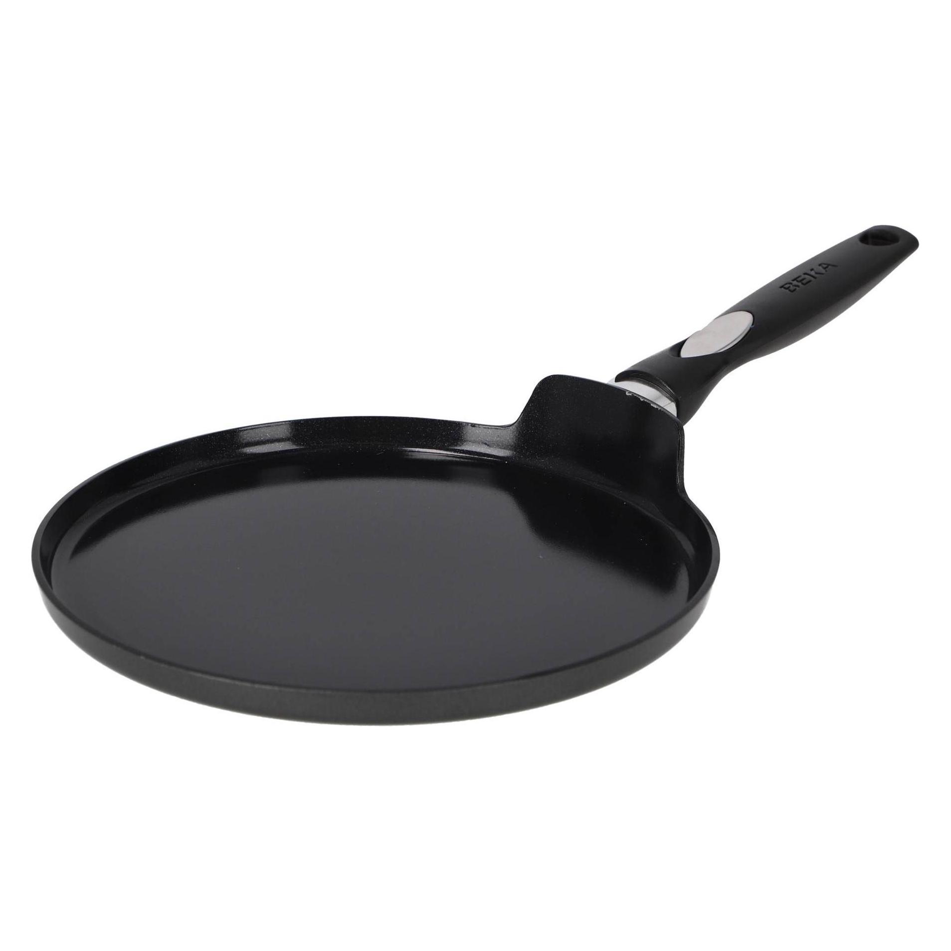 Beka BEKA PRO INDUC Pfannkuchenpfanne mit keramische Antihaftbeschichtung 24cm (Aluminium, 24 x 4.50 cm) (10001159)