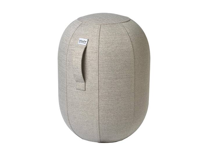 Balancekissen VLUV VLUV Balancekapsel Kapsul Sova L , beige, B:43,5cm H:60cm, Yogakissen, Balancekissen