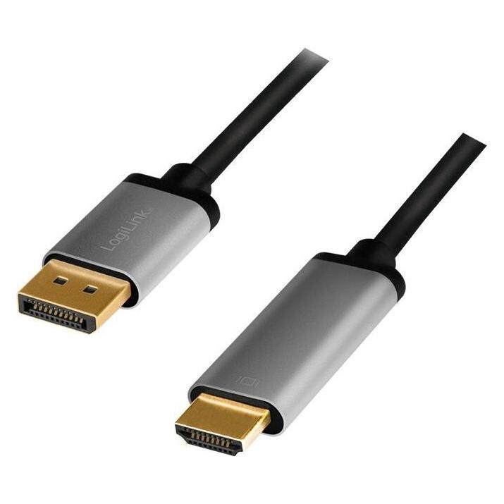 LogiLink Kabelis DisplayPort 4K (2 m) (CDA0107)
