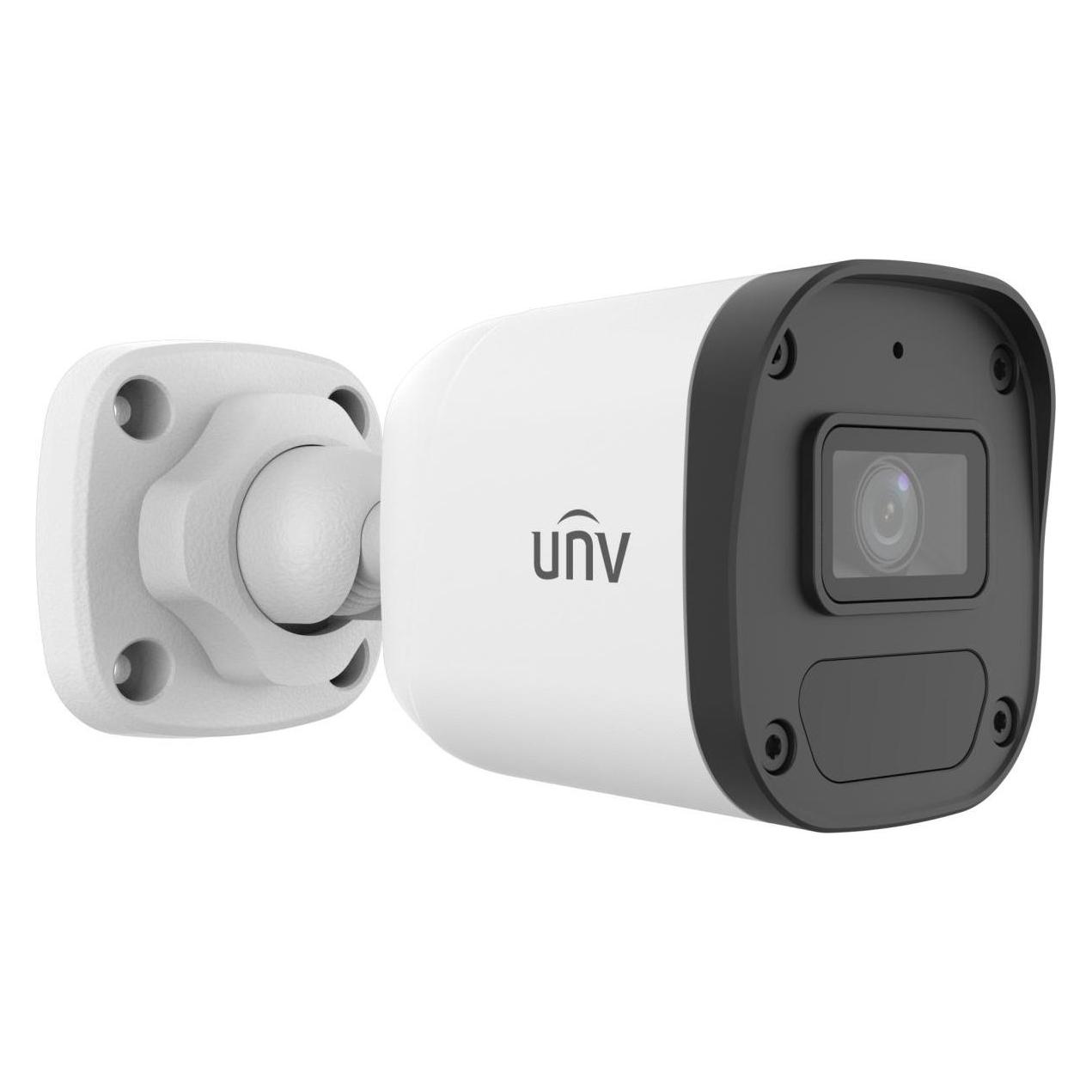 Uniview EasyBasic 2MP-Röhrenkamera, mit 2,8-mm-Festobjektiv, Mikrofon (AF-ECO) (IPC2122LB-AF28-ECO)