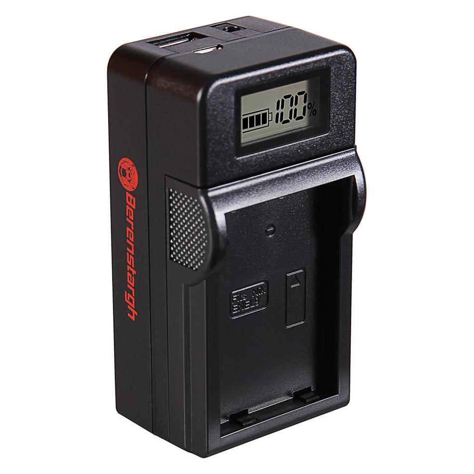 Berenstargh Synchron USB Ladegerät f. Nikon EN-EL9 D40 D40x D5000 D60 (Kamera Akku Ladegerät) (61064363)
